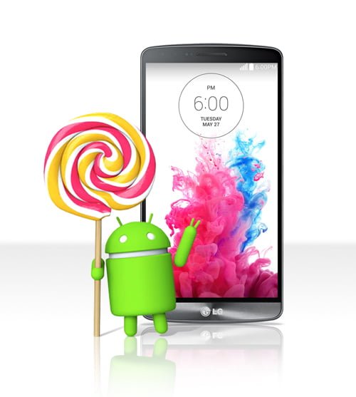 LG G3 Android 5.0 Lollipop Update