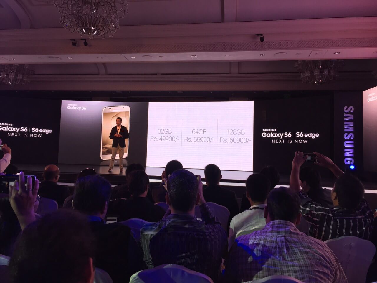 Samsung launched Galaxy S6 and S6 Edge in India starting at Rs. 49,900