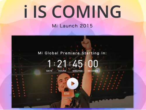 Mi phone launch