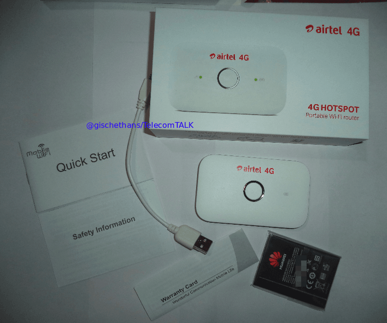 about airtel 4g dongle