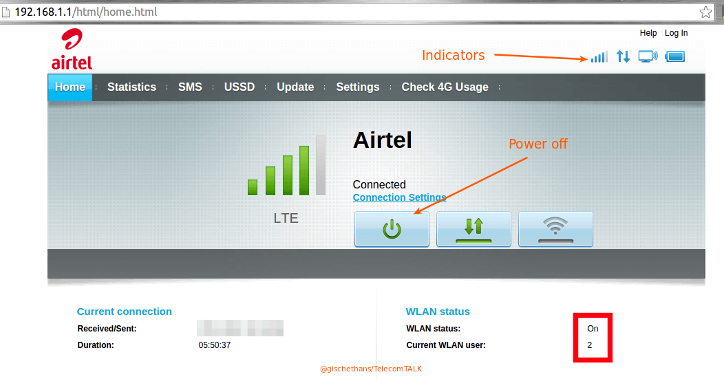 airtel 4g dongle in 3g zone