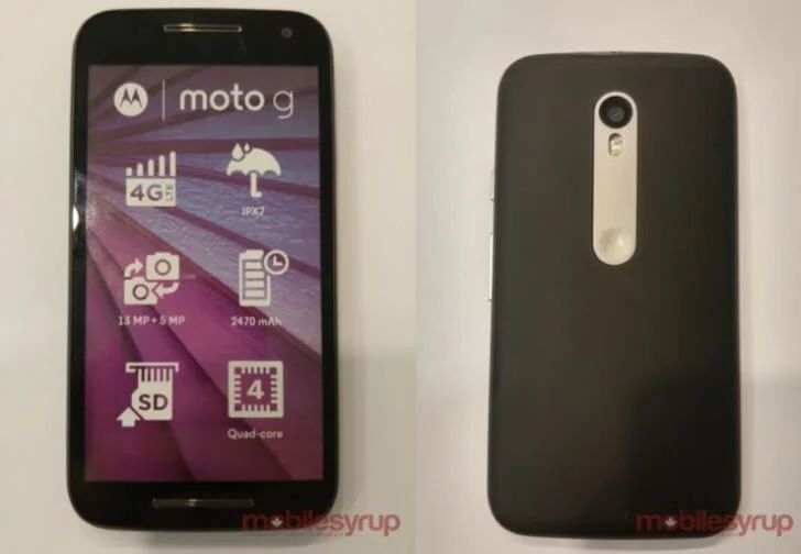 Motorola Moto G (3rd Gen)