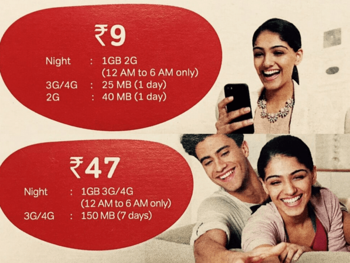 launches Data paper coupons in Bangalore, offering 1GB 3G/4G data at Rs. 47 | TelecomTalk