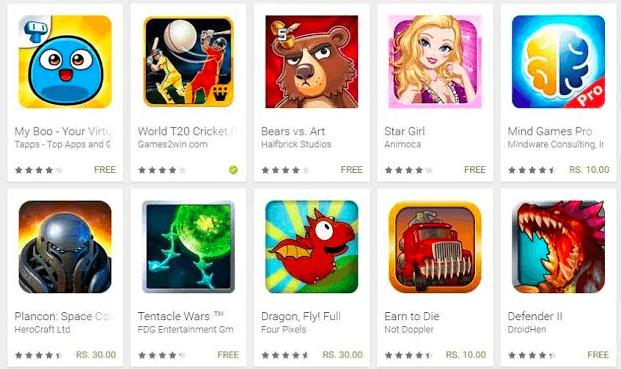 Android users can now buy apps and games from the Google Play store for ...