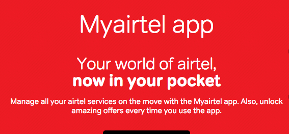 Airtel now offers internet and talktime sharing through “My Airtel app”