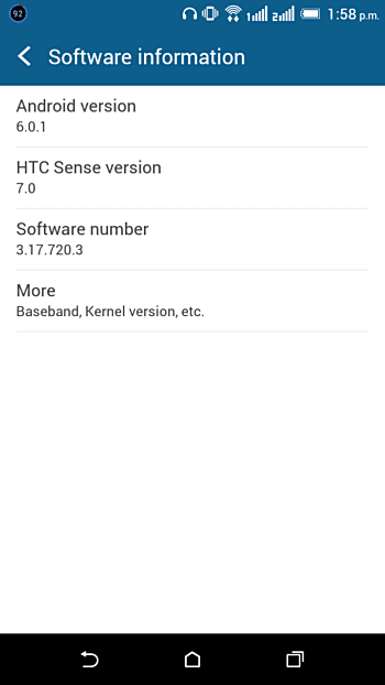 HTC 820 Marshmallow