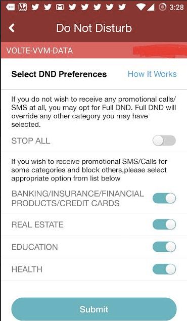 Activate Dnd Service Bsnl