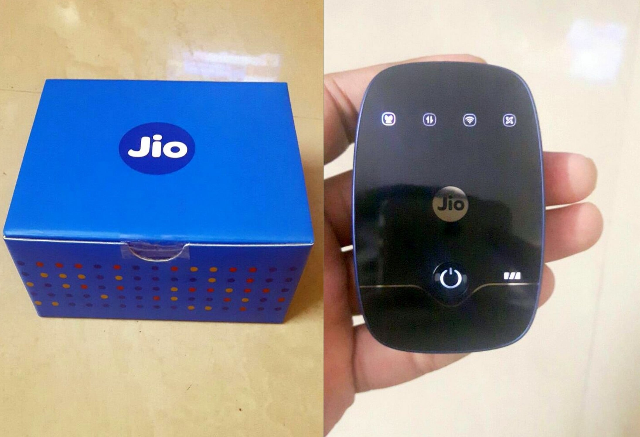 Unboxing of Jiofi 2 portable 4G hotspot and comparison ...