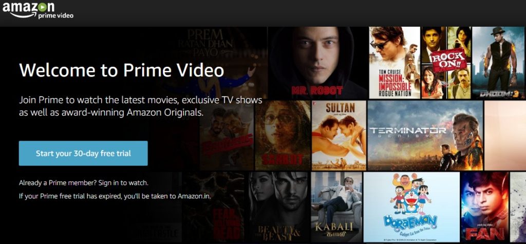 Amazon prime free movies on sale list