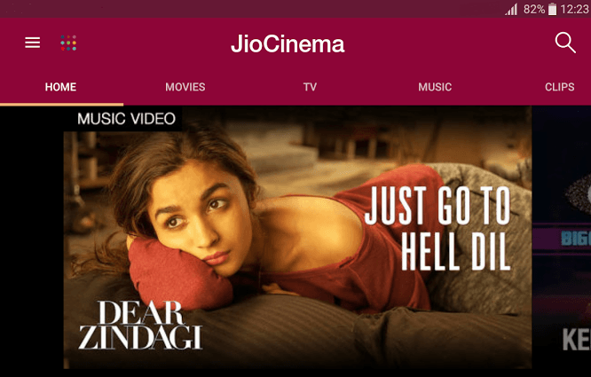 jio cinema tv