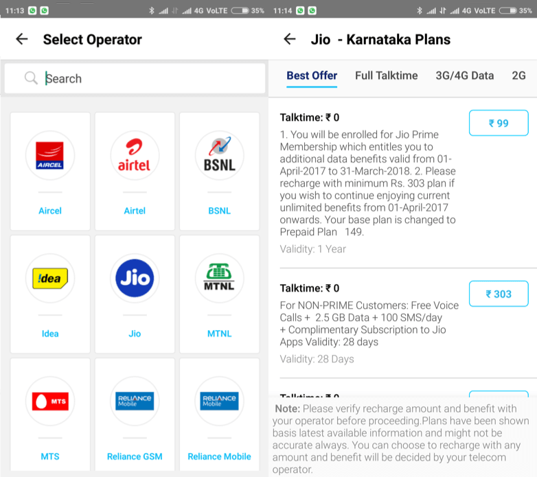 Paytm-Recharge