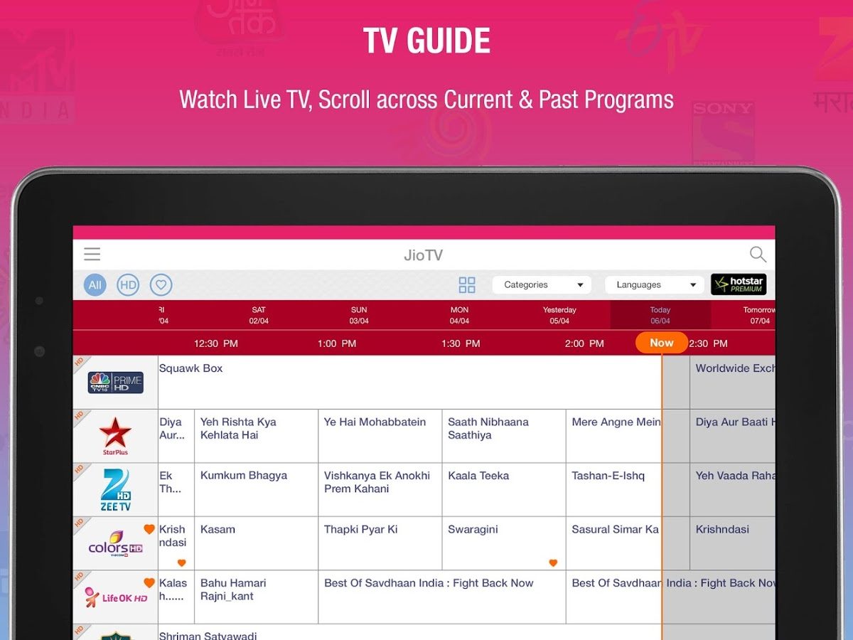 Reliance Jio Now Offering More Than 500 Live TV Channels in JioTV