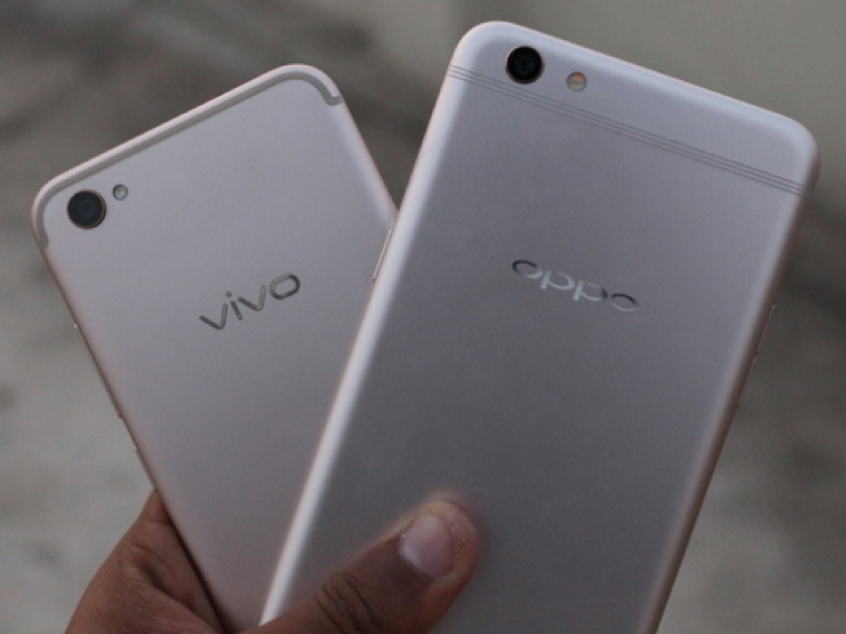 oppo f3 vs vivo v5