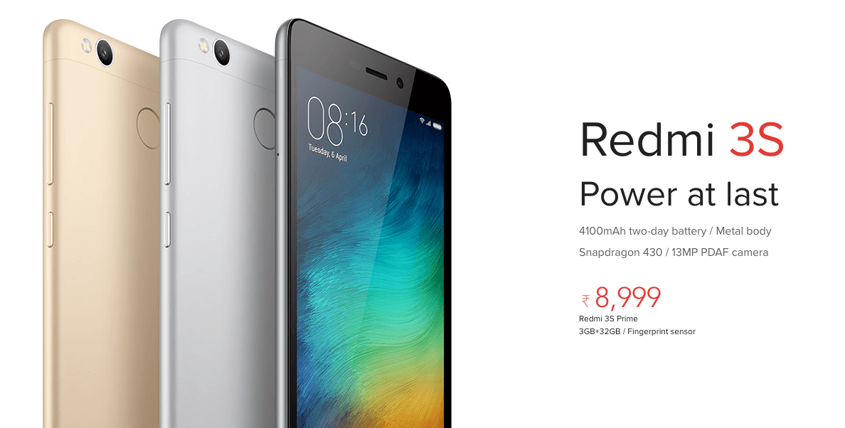 redmi 3s prime buy online