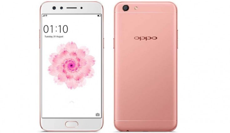 oppo f3 gold colour