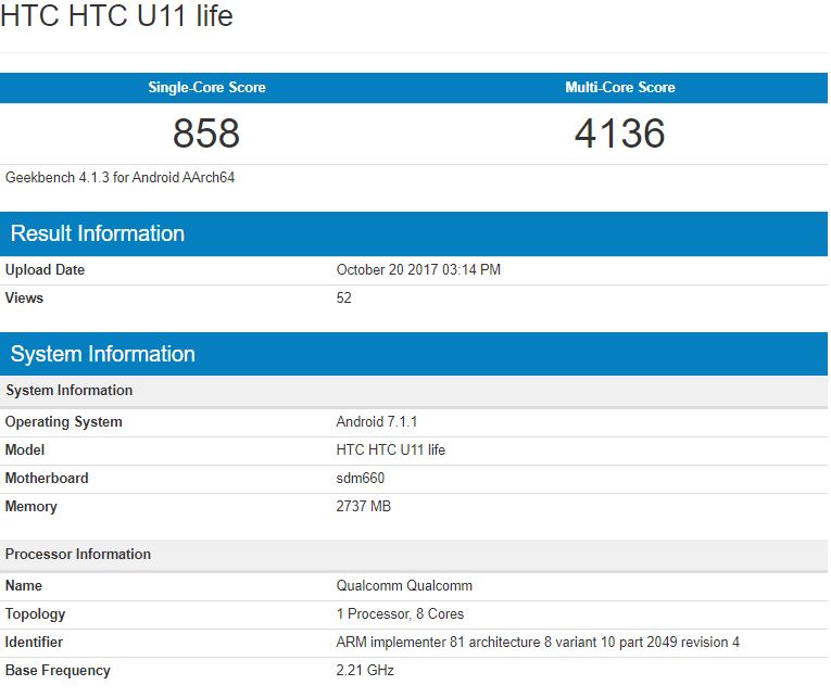 HTC-U11-Life-Geekbench-listing-1