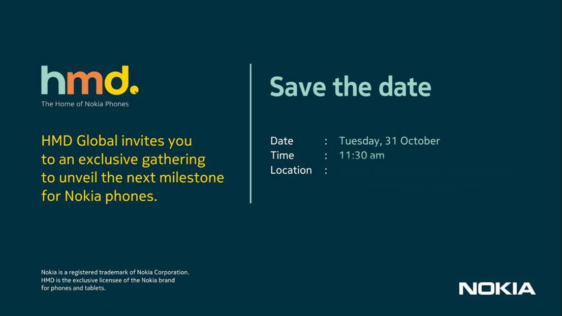 HMD Global Press Event on October 31; Is It Planning to Launch a Nokia 4G Feature Phone?