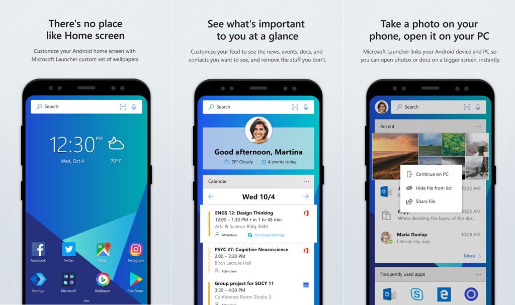 Download Microsoft Launcher APK For any Android Devices