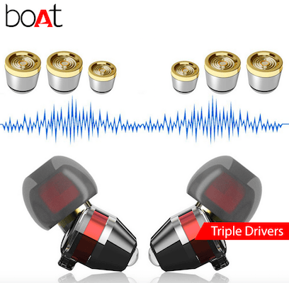boAt Nirvanaa TRES Triple-Driver Earphones Launched at an Introductory Price of Rs 2,990
