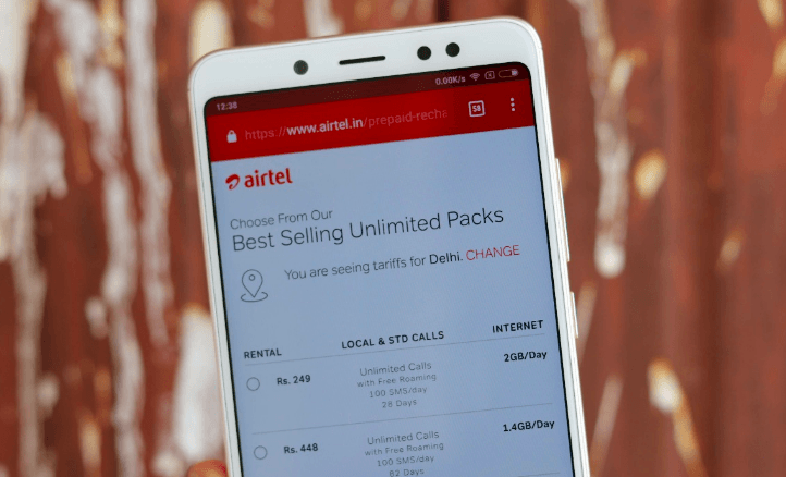 bharti-airtel-4G-plans