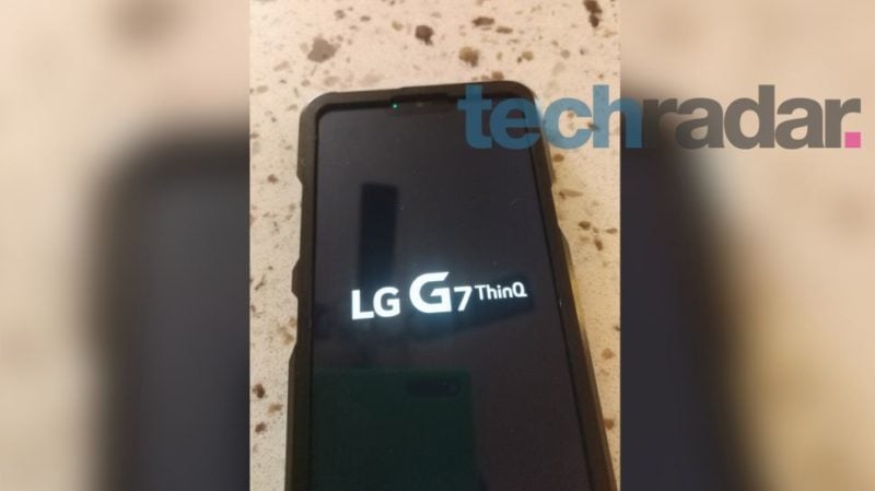 LG G7 ThinQ Leaked Real-Life Images Suggest an Apple iPhone X-Like Notch