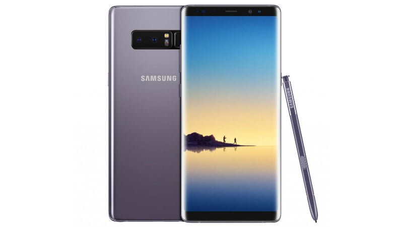 note 8 gray