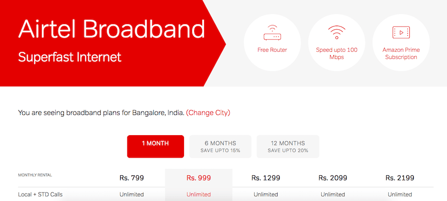 Bharti Airtel to Pilot Broadband Experience Centres With 100 Mbps Connectivity