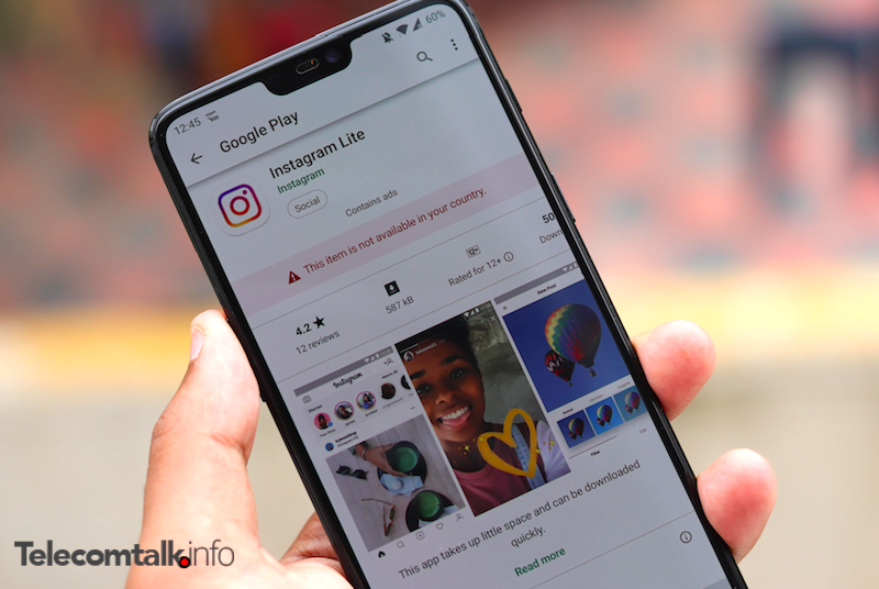 Instagram Lite is a 573KB Android Application Aimed at Developing