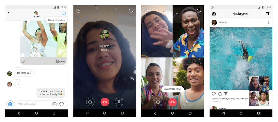 Instagram Rolls Out Video Chat and New Camera Effects