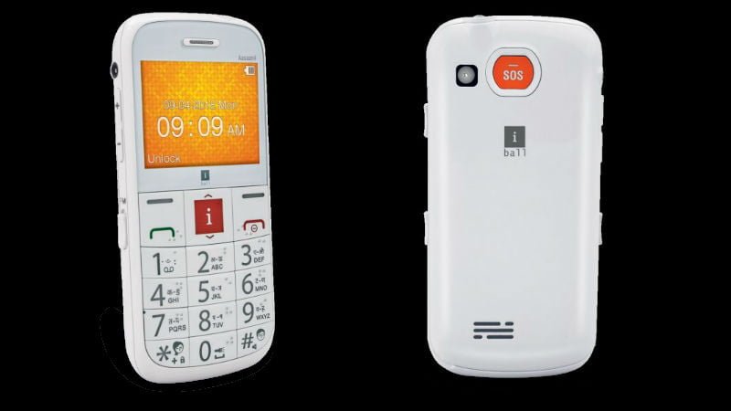 iball phone for senior citizens