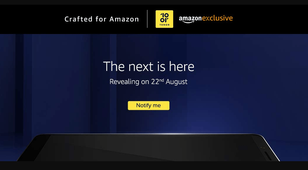 10.or D2 Smartphone With 18:9 Display to Launch in India on August 22