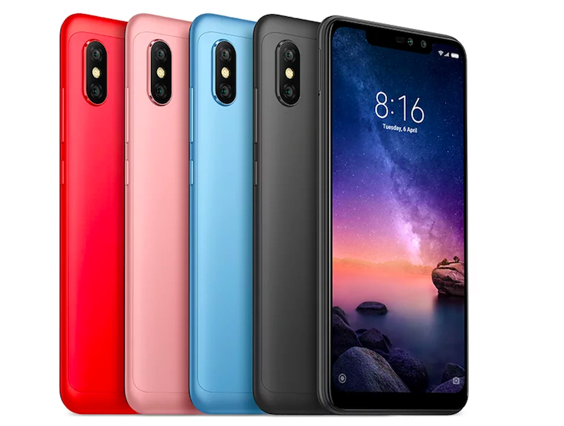 redmi note 6 pro silver colour