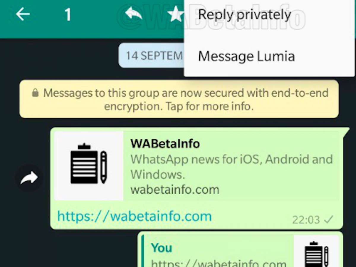 Whatsapp Private