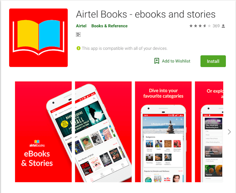 Airtel Books to Offer Over 70 000 Book Titles from Popular Authors  - 15