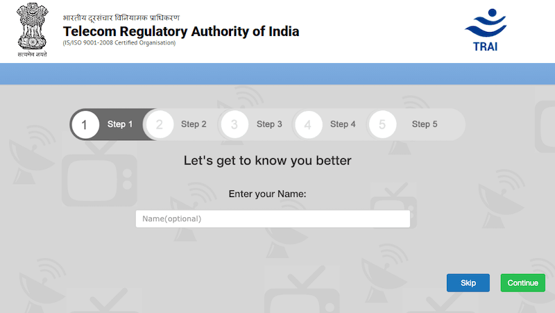 trai-channel-selector-application