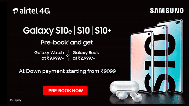 Airtel Online Store Offering Galaxy S10 With Bundled Postpaid Plan - 23