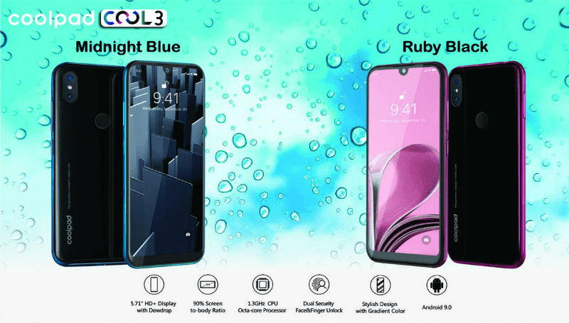 Coolpad,Coolpad Cool 3,Coolpad Cool 3 Price in India,Android,Android Pie