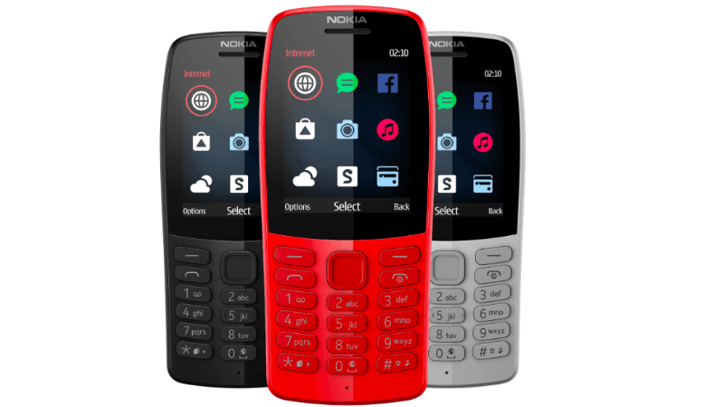 Nokia,Nokia 210,Feature Phone,Reliance Jio,Jio,JioPhone 2,4G,4G Feature Phones in India