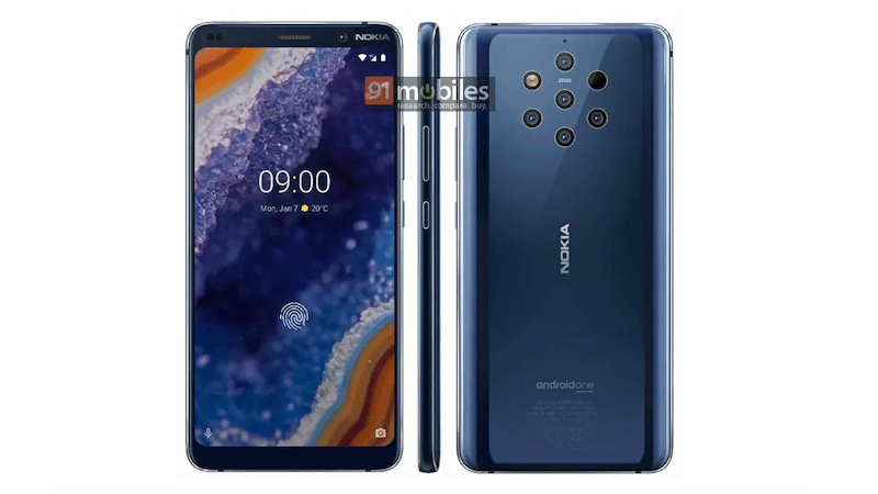 Nokia 9 PureView Leaked Renders Show Penta Cameras - 34