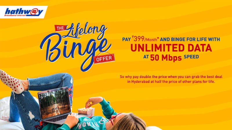 Hathway Broadband is Offering 50 Mbps Plan With Unlimited Data at  Rs 399 per Month - 11