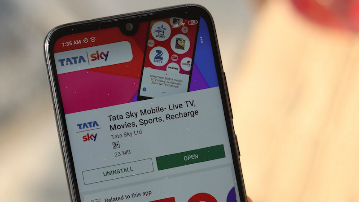 Tata sky live deals tv login