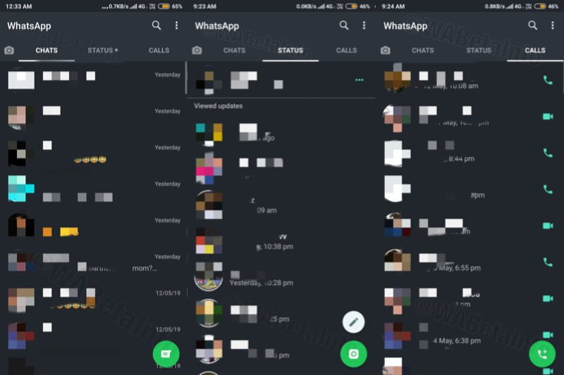 WhatsApp Beta Starts Receiving Dark Mode for Major Sections  Public Rollout Expected in a Few Months - 34