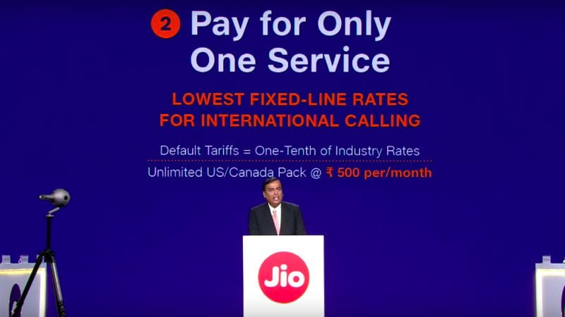 Reliance Jio Announces Rs 500 International Landline Roaming Pack to JioFiber Users - 7