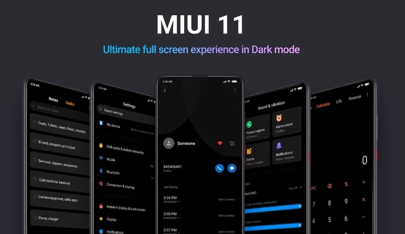 MIUI 11 With Dynamic Lock Screen  Dark Theme and Minimalistic Design Announced in India - 14