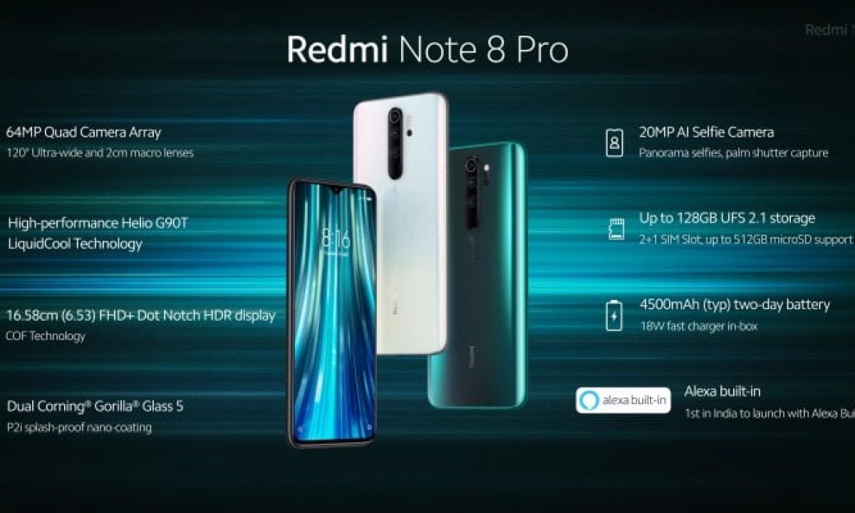 Xiaomi Redmi Note 8 Pro Launches in India Starting at Rs ,