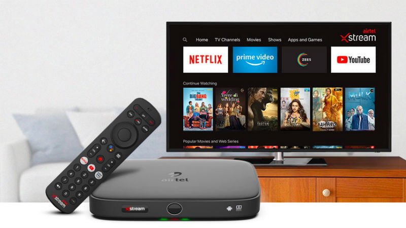 Airtel Xstream Box Available at Rs 2 249 for Airtel Thanks Customers - 1