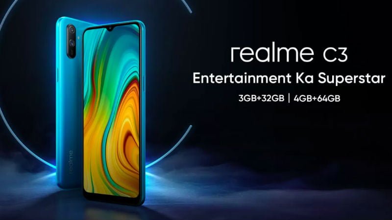 Realme C3 With MediaTek Helio G70 SoC  5000mAh Battery Launching on February 6 - 6