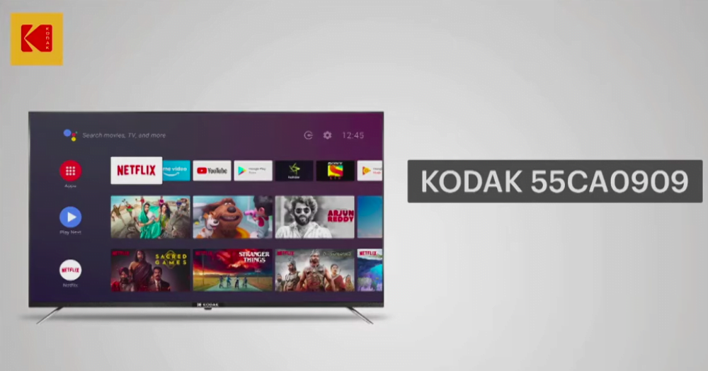 Kodak Launches 4 New Android TVs Under CA Series  Prices Start at Rs 23 999 - 93