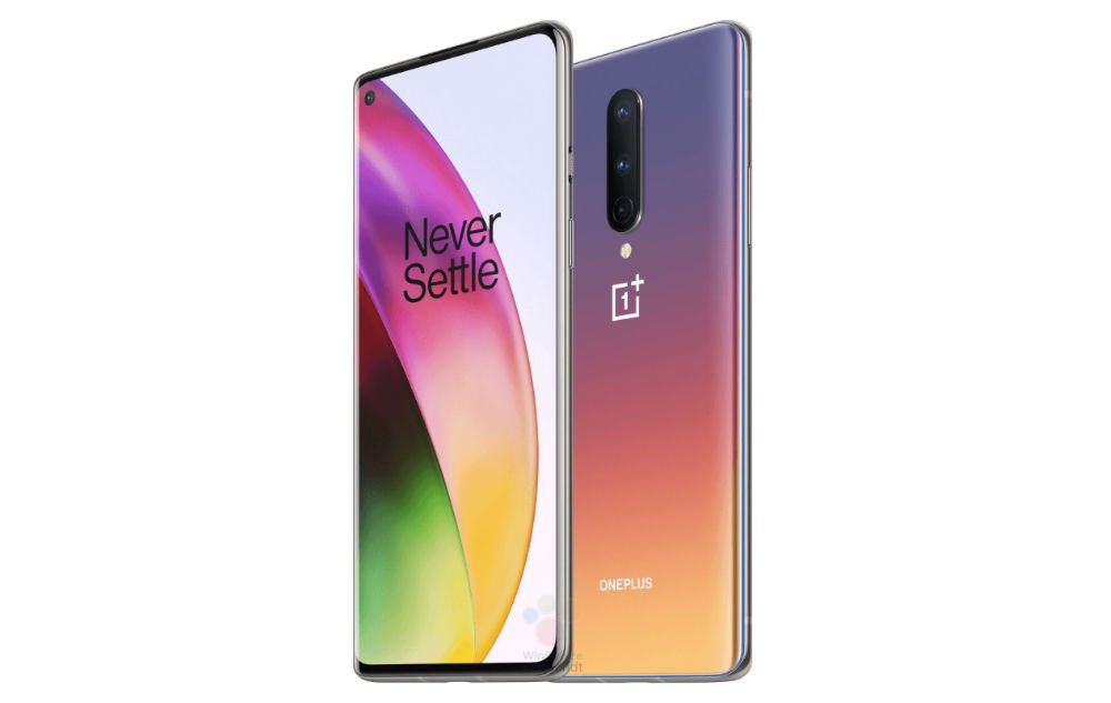 Hi Res OnePlus 8 Renders Leaked Online Reveal Fancy Interstellar Glow Colour Option - 95