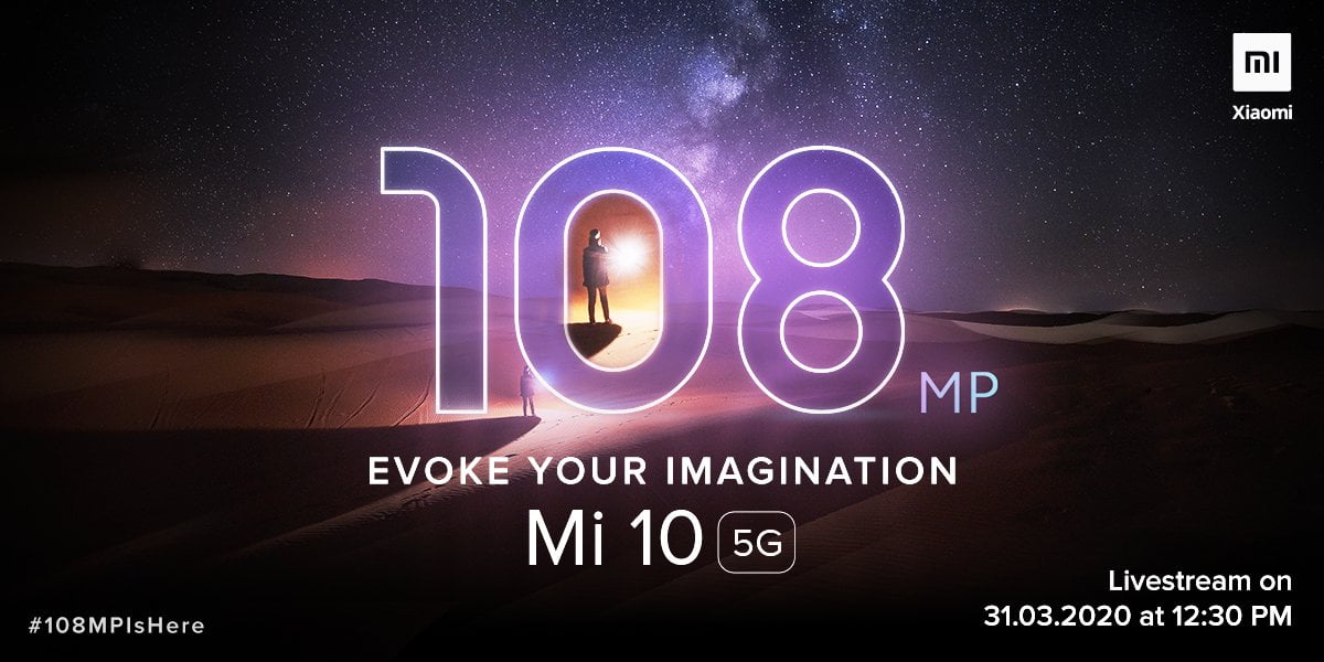 Xiaomi Mi 10 مع كاميرا خلفية 5G و 108MP لأول مرة في الهند في 31 مارس 125